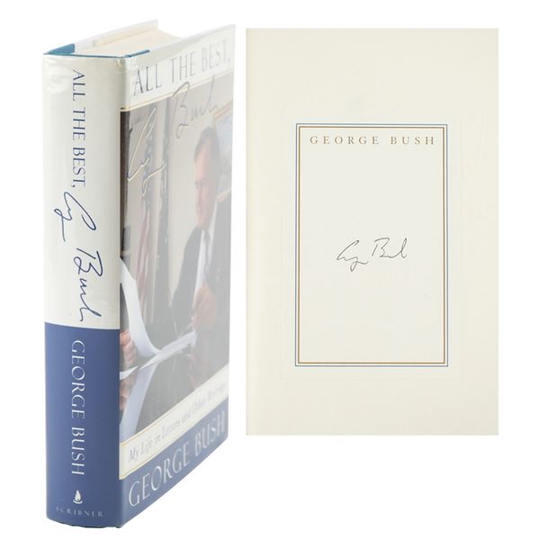 George Bush Signed Book