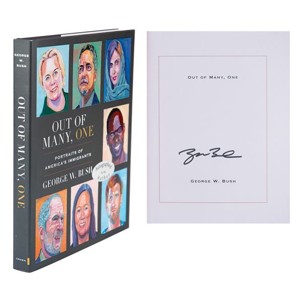 George W. Bush Signed Book