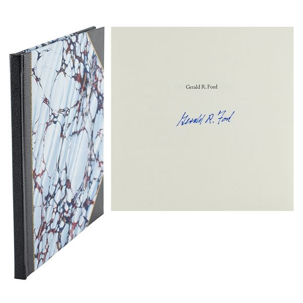 Gerald Ford Signed Book