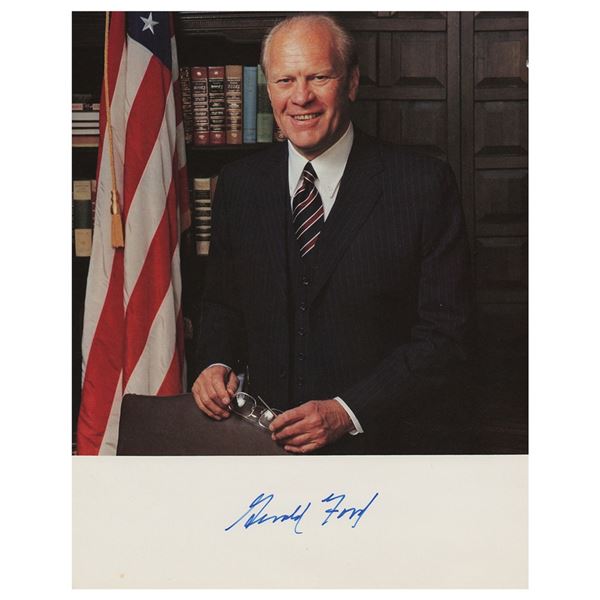 Gerald Ford Signed Photograph