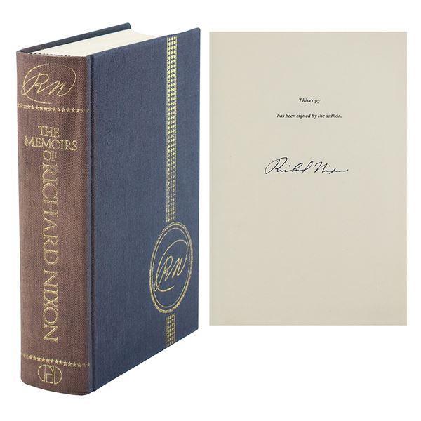 Richard Nixon Signed Book