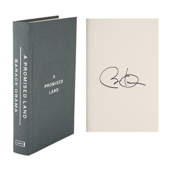 Barack Obama Signed Book