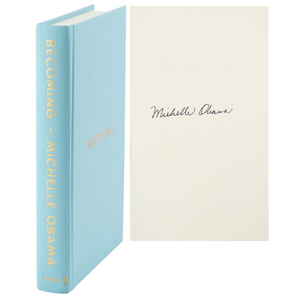 Michelle Obama Signed Book