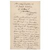 Image 2 : P. T. Barnum Autograph Letter Signed