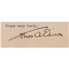 Image 2 : Thomas Edison Typed Letter Signed