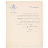 Image 1 : Pope John XXIII Typed Letter Signed