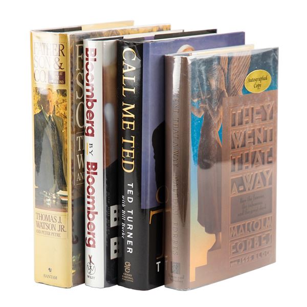 Businessmen (4) Signed Books