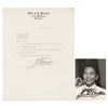 Image 1 : Ferdinand Marcos Signed Photograph and Typed Letter Signed