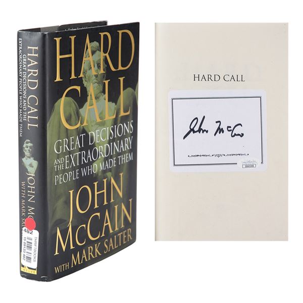 John McCain Signed Book