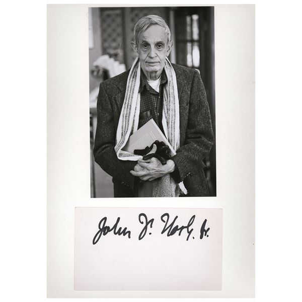 John Nash Signature