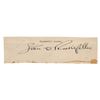 Image 1 : John D. Rockefeller Signature