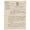 Image 1 : Joseph Fouche Document Signed