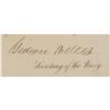 Image 2 : Gideon Welles Document Signed