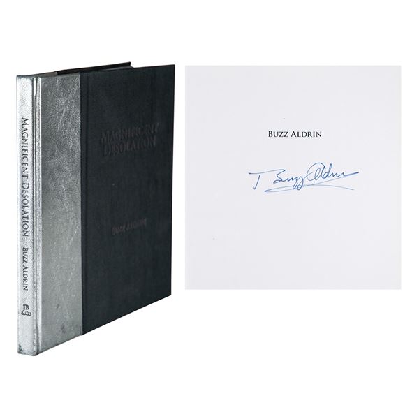 Buzz Aldrin Signed Book