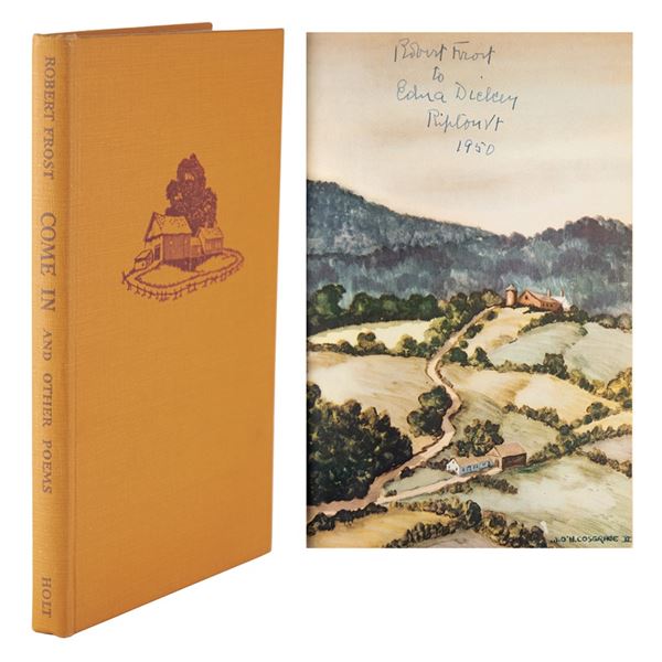 Robert Frost Signed Book