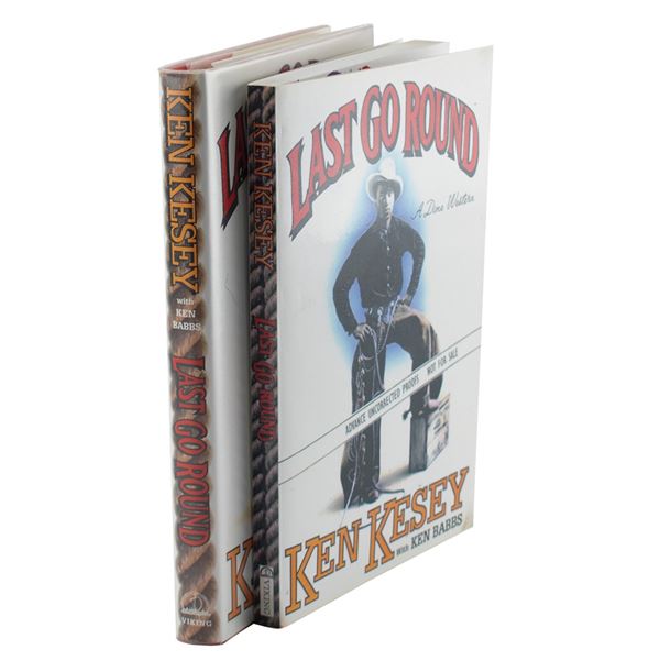 Ken Kesey (2) Signed Books