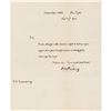Image 1 : William Makepeace Thackeray Autograph Letter Signed