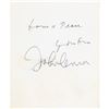 Image 2 : Beatles: Lennon and Ono Signed Book