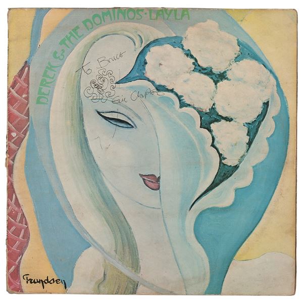 Eric Clapton Signed Album
