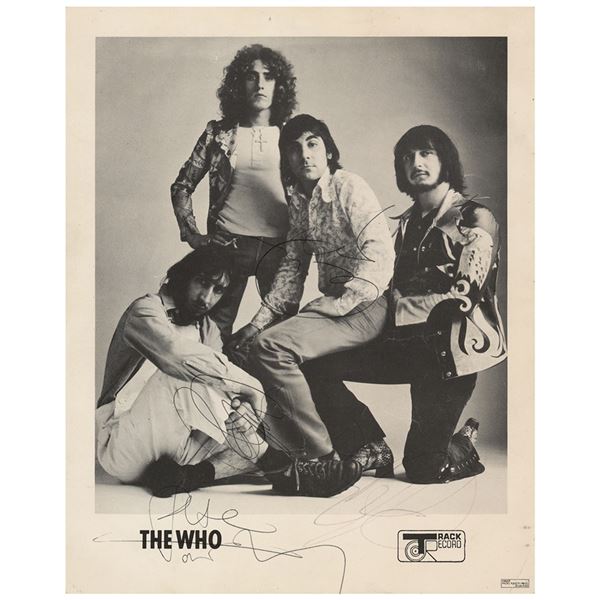 The Who Signed Photograph
