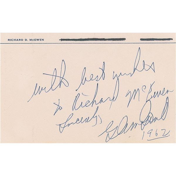 Glenn Gould Signature