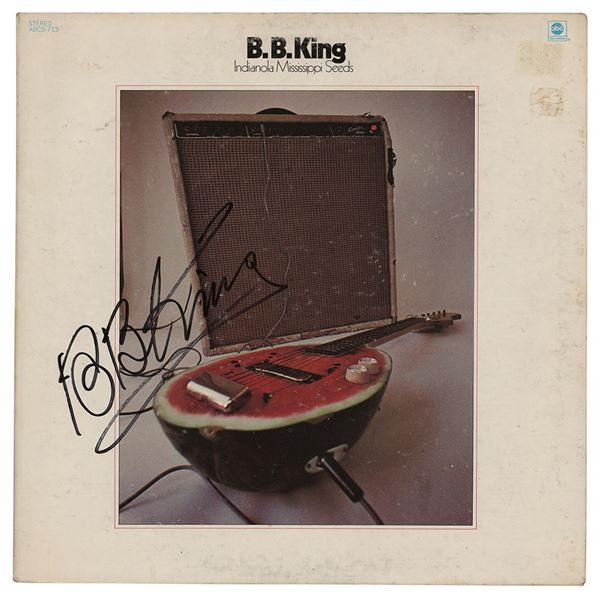 B. B. King Signed Album