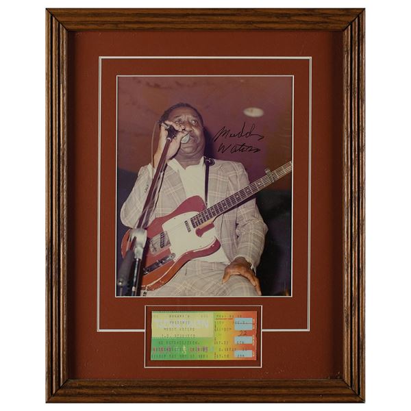 Muddy Waters Signed Photograph
