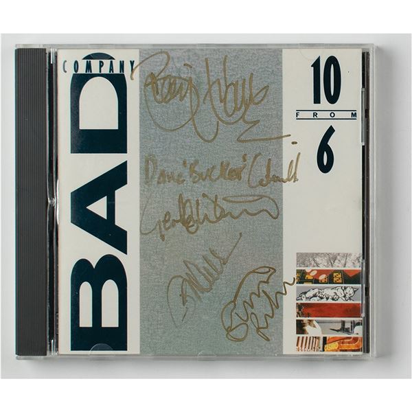 Bad Company Signed CD