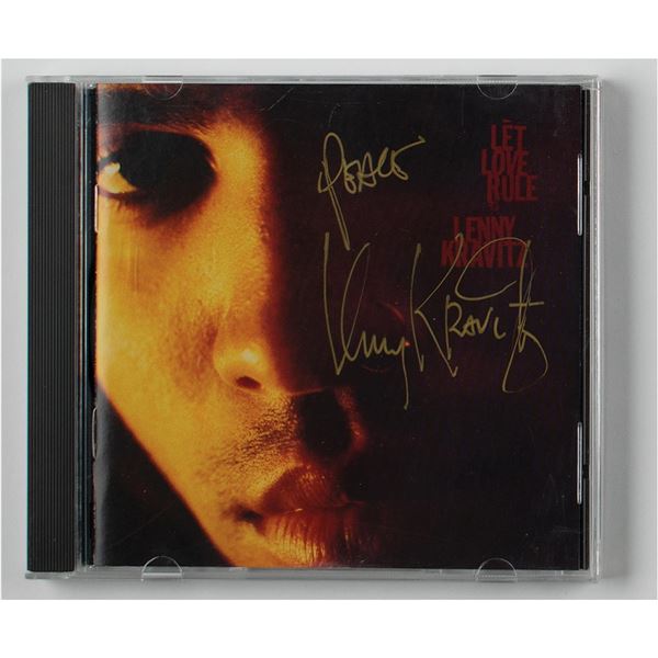 Lenny Kravitz Signed CD