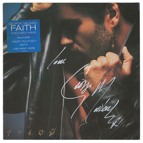 George Michael Signed Album