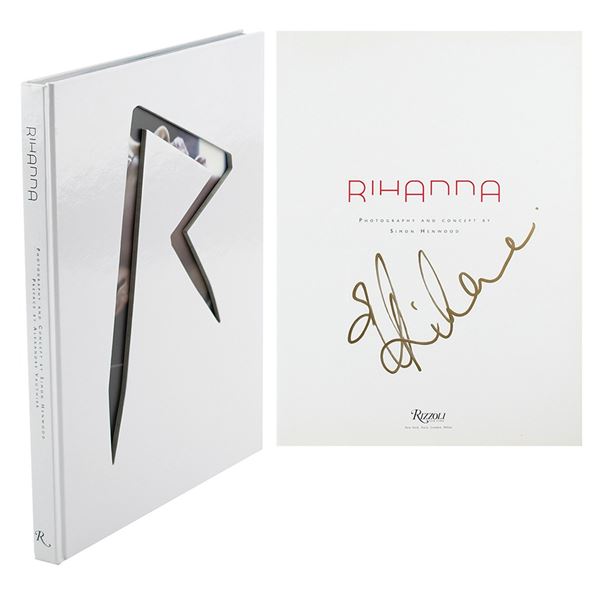 Rihanna Signed Book