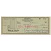 Image 1 : Lucille Ball Signed Check