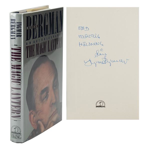Ingmar Bergman Signed Book