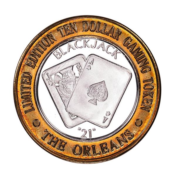 .999 Silver The Orleans Hotel & Casino Las Vegas, NV $10 Casino Token Limited Edition