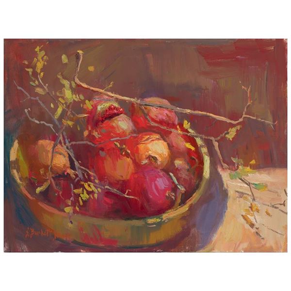 Sburkett Kaiser "Pomegranates" Limited Edition Giclee On Canvas