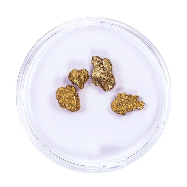 Lot of Gold Nuggets 2.88 Grams Total Weight