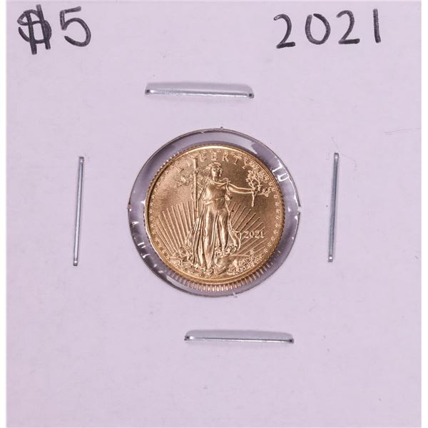 2021 $5 American Gold Eagle Coin