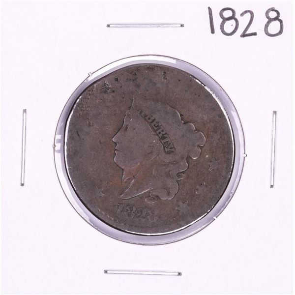 1828 Coronet Head Large Cent Coin