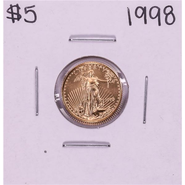 1998 $5 American Gold Eagle Coin