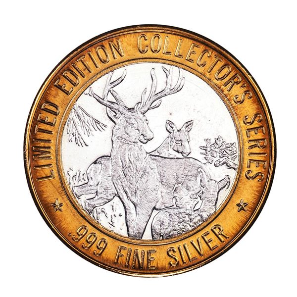 .999 Fine Silver Firefly Creek Casino $10 Casino Limited Edition Gaming Token