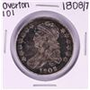 Image 1 : 1808/7 Overton 101 Capped Bust Half Dollar Coin PCGS Genuine