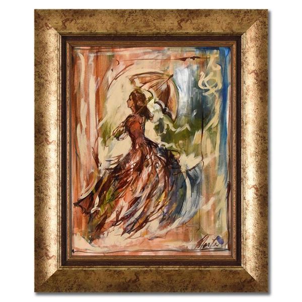 Marta Wiley Framed Original Mixed Media Painting On Canvas