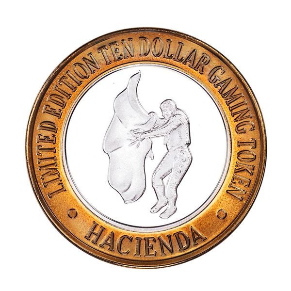 .999 Silver Hacienda Hotel & Casino Las Vegas, NV $10 Limited Edition Gaming Token