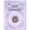 Image 1 : 1856 Small Date Seated Liberty Dime Coin PCGS XF45