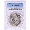 Image 1 : 1881-S $1 Morgan Silver Dollar Coin PCGS MS65