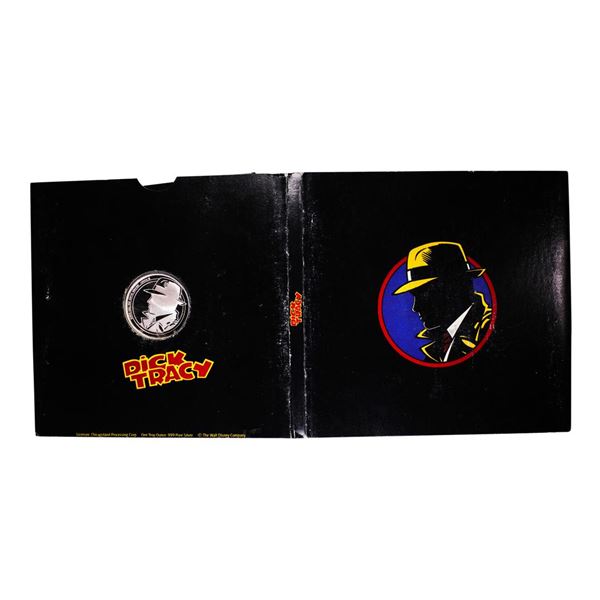 Dick Tracy One Troy Ounce Silver Round