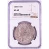 Image 1 : 1884-O $1 Morgan Silver Dollar Coin NGC MS63