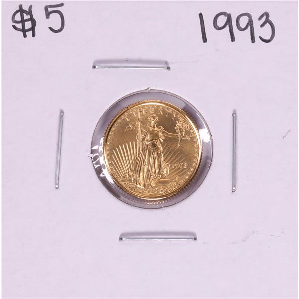 1993 $5 American Gold Eagle Coin