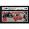 Image 1 : 1860's $5 Bank of Washington North Carolina Obsolete Note PMG Extremely Fine 40