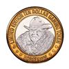 Image 1 : .999 Silver Binions Horseshoe $10 Casino Limited Edition Gaming Token